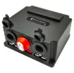 Designed to manage power distribution in your 12V or 24V vehicle. Measuring just 160x160x80mm, this box is packed with connections.