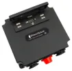 Designed to manage power distribution in your 12V or 24V vehicle. Measuring just 160x160x80mm, this box is packed with connections.