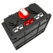 Designed to manage power distribution in your 12V or 24V vehicle. Measuring just 160x160x80mm, this box is packed with connections.