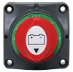 Four way rotary battery bank selector. Switch selections are, bank 1, bank 2, bank 1 & 2, OFF.