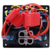 Switch all your gear on and off with this handy power control plate for cars, caravans and 4WDs. Includes; 4x Rocker switches with blue LED, 2x 50A Anderson style connectors with covers, 1x 12V Car Accessory socket and 2x 5V USB Type-A Ports.