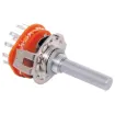 Shaft &Oslash: 6.35mm
Shaft Length: 30mm
Shaft Shape: Round
Contact Timing: Break before make
Contact Rating: 125V AC/DC @350mA
Termination: Solder Tag Terminals