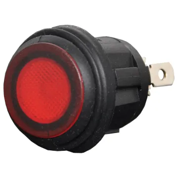 Switch type: SPST alternate rocker switch
Contact rating: 20A @ 12V DC
Neon: Red 12VDC