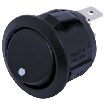 Switch Type: SPST Alternate rocker switch
Contact Rating: 6A @ 250V AC
Panel Cutout: 20.2mm&Oslash
Panel Thickness: 3mm Max.