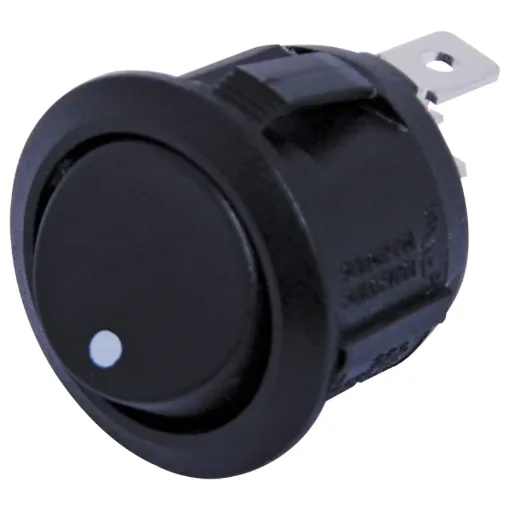 Switch Type: SPST Alternate rocker switch
Contact Rating: 6A @ 250V AC
Panel Cutout: 20.2mm&Oslash
Panel Thickness: 3mm Max.