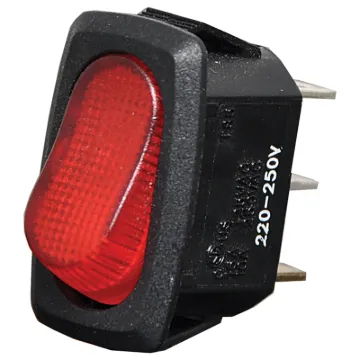 Switch type: SPST
Contact rating: 10A @ 250V AC
Panel cutout: 23 x 11.5 mm
Panel thickness: 0.75 - 1.25mm max.
Electrical life: 10,000 cycles
Mechanical life: 100,000 cycles
Contact resistance: <20mΩ
Neon: Red, 240V AC
Insulation resistance: