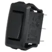 Switch Type: SPDT (Centre Off Alternate)
Contact Rating: 10A @ 250V AC
Panel Cutout: 27.6 x 13.8 mm 
Electrical Life: 20,000 Cycles
Mechanical Life: 100,000 Cycles
Contact Resistance: <50mR
Insulation Resistance: >100MR
Dielectric Strength: >1500V AC 1 Minute