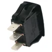 Switch Type: SPDT (Centre Off Momentary)
Contact Rating: 10A @ 250V AC
Panel Cutout: 27.6 x 13.8 mm 
Electrical Life: 20,000 Cycles
Mechanical Life: 100,000 Cycles
Contact Resistance: <50mR
Insulation Resistance: >100MR
Dielectric Strength: >1500V AC 1 Minute