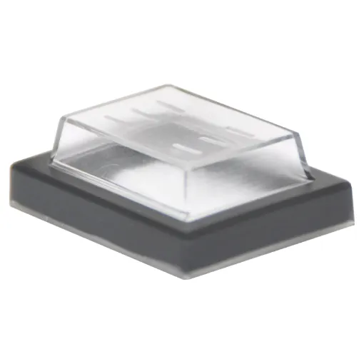 This membrane cover works to prevent dust and water landing on and affecting the switch.