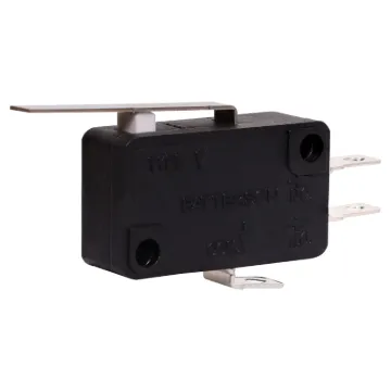 Switch Type: SPDT Momentary
Contact Rating: 250VAC 5A for Resistive load, 250VAC 4A for Inductive load
Contact Resistance: <15mR
Actuator Length: 27mm