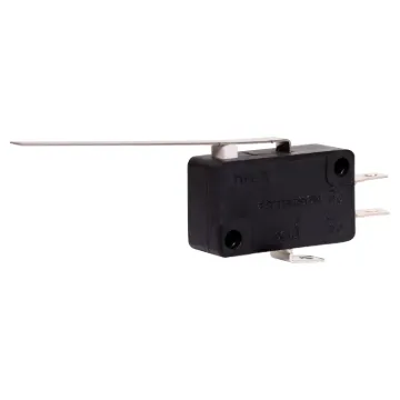 Switch Type: SPDT Momentary
Contact Rating: 250VAC 5A for Resistive load, 250VAC 4A for Inductive load
Contact Resistance: <15mR
Actuator Length: 51mm