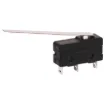 A handy miniature limit microswitch with 37mm actuator. This size is commonly found in joystick designs in industrial and amusement equipment. Ideal for replacement or new mechatronic designs.