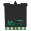 Panel mount BCD coded units which slot together to produce a bank of switches. Each unit is engraved (white on black). Output is 8-4-2-1 weighting.Gold plated PCB tracks and connections. Cutout for one unit plus end caps 16 x 30mm. Allow further 8mm per u
