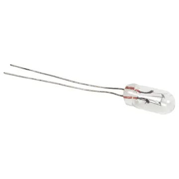 6x3.2mm globes as used in miniature equipment and model railways. Supplied without fly leads, 26mm legs.