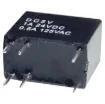 Max voltage: 125V AC, 60V DC 
Max current: 1A DC 
Max VA (Watts): 62.5VA (30W) 
Contact material: Gold Plated Silver 
Coil resistance: 3840&Omega 
Max coil power: 150mw 
Insulation resistance: >1000M&Omega @ 500V DC 
Dielectric strength (for 1 min): 
400V AC between open contacts 
1000V AC between coil & contact 
Electrical life: 100,00