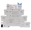 A super slimline DIN rail mount relay designed for industrial switching applications. Suits standard 35mm DIN rail. Supplied with 12V DC coil relay. 