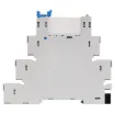 A super slimline DIN rail mount relay designed for industrial switching applications. Suits standard 35mm DIN rail. Supplied with 12V DC coil relay. 