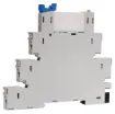 A super slimline DIN rail mount relay designed for industrial switching applications. Suits standard 35mm DIN rail. Supplied with 12V DC coil relay. 