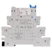 A super slimline DIN rail mount relay designed for industrial switching applications. Suits standard 35mm DIN rail. Supplied with 24V DC coil relay.
