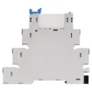 A super slimline DIN rail mount relay designed for industrial switching applications. Suits standard 35mm DIN rail. Supplied with 24V DC coil relay.