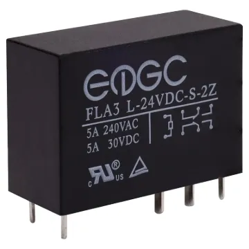 Note: This relay is marked with UL approved 5A 240VAC ratings, however max switching current specification is 8A 250VAC/30VDC