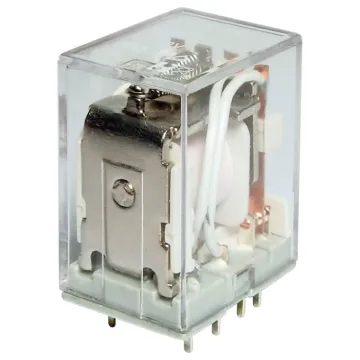 Max voltage:150V DC, 380V AC
Max current: 7A
Max VA (Watts): 2500VA, 1250W
Contact material: Silver Cadmium Oxide
Coil resistance: 160Ω
Max coil power: 0.9W
Insulation resistance: >1000MΩ @ 500V DC
Dielectric strength (for 1 min):
1000V AC between open contacts
1500V AC between coil & contact
Electrical life: 200,000 operations