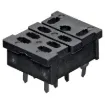 A PCB mount socket base to suit S4310/12/14/15 relays.