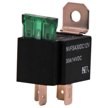 Suitable for automotive applications such as alarms, lights, etc.

Fitted with 30A blade fuse.