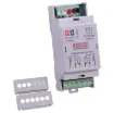 The S 4455 is a DIN rail mountable relay box with 2 sets of voltage free changeover contacts. Each set of contact terminals have a N/O (normally open), N/C (normally closed) and a common connection.