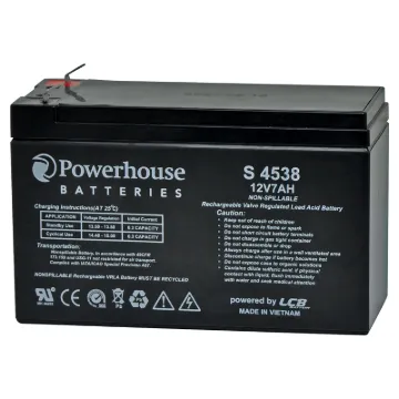 Premium grade, long life, maintenance free sealed lead acid batteries. Cells are fully sealed to prevent leakage of electrolyte.