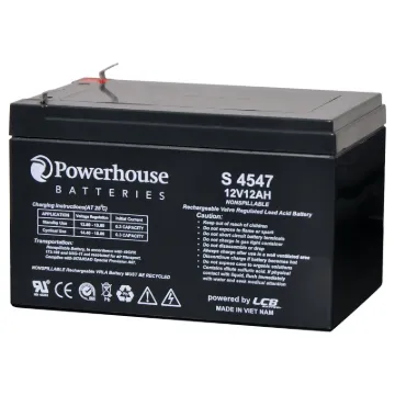 This 12V 12Ah sealed lead acid (SLA) battery is a compact battery for powering 12V equipment.