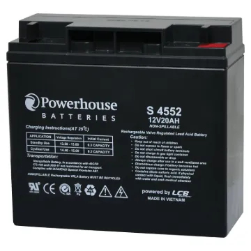 This 12V 20Ah sealed lead acid (SLA) battery is a compact battery for powering 12V equipment.