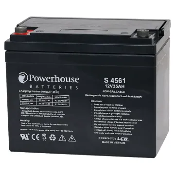 This 12V 35Ah sealed lead acid (SLA) battery is a compact battery for powering 12V equipment.
