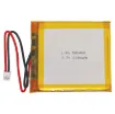 Polymer Lithium Ion batteries offer superior energy density. 
With a cell voltage of 3.7 Volts, these batteries are perfect for microcontrollers and other low power devices, especially when paired with a good DC/DC regulator for logic level output.