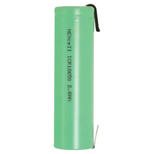 These high performance 18650 lithium ion 3.7V batteries offer high performance and long life from a compact package. They are 18.6mm in diameter and 65mm long.