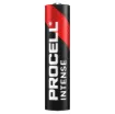 AAA size, pack of 24. Procell Alkaline Intense AAA industrial batteries are specifically designed to last longer in high drain professional devices that require a high amount of power or peaks of power, such as blood Pressure monitors, soap dispensers or flashlights.