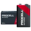 9V size, pack of 12. Procell Alkaline Intense 9V industrial batteries are recommended for use in high drain professional device.