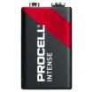 9V size, pack of 12. Procell Alkaline Intense 9V industrial batteries are recommended for use in high drain professional device.