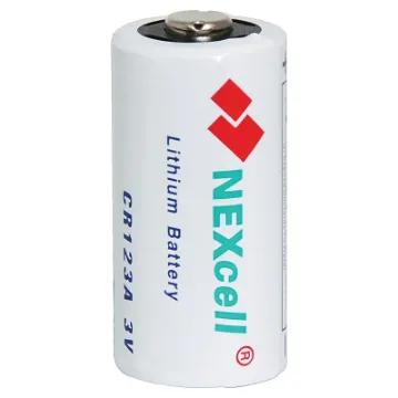 Long life lithium CR123 cells. 10 pack.