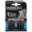 AA Pack Of 4 

Specially Formulated Ultra is DURACELL''s best battery for Photo/Electronic devices.
