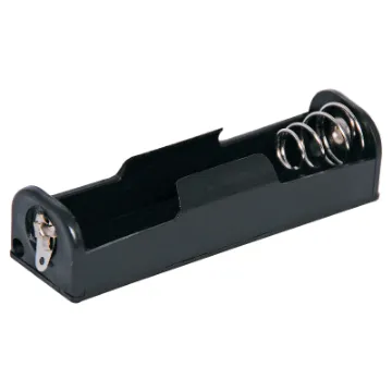 Single AA Plastic battery holder.