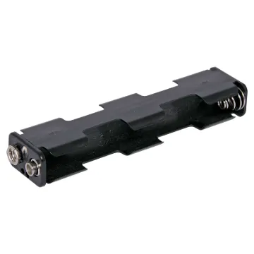 4 x AA Long Plastic battery holder.