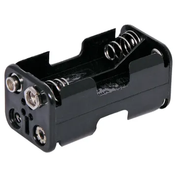 4 x AA Square Plastic battery holder.