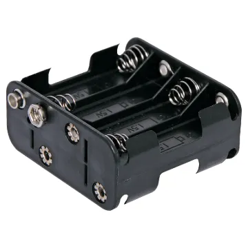 8 x AA Square Plastic battery holder.