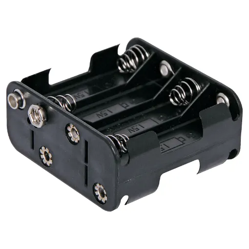 8 x AA Square Plastic battery holder.