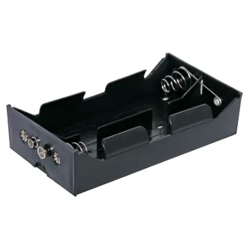 4 x 'D' Size Long Plastic battery holder.