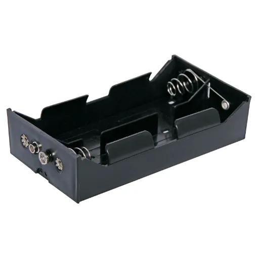4 x 'D' Size Long Plastic battery holder.