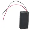 Features on/off switch and locking screw for battery cover.