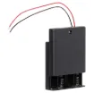 Features on/off switch and locking screw for battery cover.
