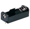 Single ''N'' Size Plastic PCB battery holder.  Dimensions: 34L x14W x 13H mm. 
Pin &Oslash: 1mm. Pitch: 30mm. Suitable for use with 23A